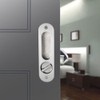 Hoconnie Pocket Door Handle with Key Sliding Door Lock Keyed