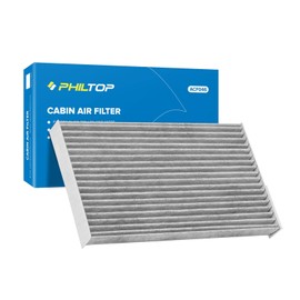 PHILTOP Cabin Air Filter, Replacement for CF11177, Leaf(2011-2023), Sentra(2013-2019), Juke(2011-2017), Cube(2009-2014), Premium ACF046 Cabin Filter with Activated Carbon Filter