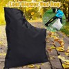 Blower Leaf Bag with Zipper Drawstring Leaf Blower Replacement Bag
