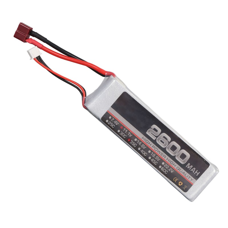 11.1V 35C 2600mAh 3S RC Lipo Battery for FPV Racing