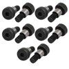 Sourcingmap 10pcs 40Cr Steel Shoulder Bolt 10mm Shoulder Dia 10mm