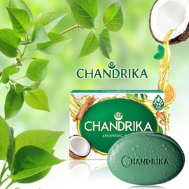 Chandrika Ayurvedic Soap 75g (Pack of 5)
