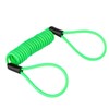 Motorcycle Disc Lock Cable, Security Spring Reminder Cable for Motorcycle