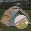 NIHENHAO 10pcs Outdoor Tent Clip Secure Your Lights and More
