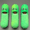 Large Single Tickles the Pickle 3D Printed Articulating Pickle Fidget,