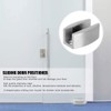 Cikonielf Stainless Steel Sliding Door Floor Guide U-shaped Swing Stopper