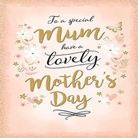 Piccadilly Greetings Mother's Day Card Special Mum - 9 x 6 inches