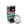 Pontoons And High Noons Funny Summer Boat Meme Stainless Steel