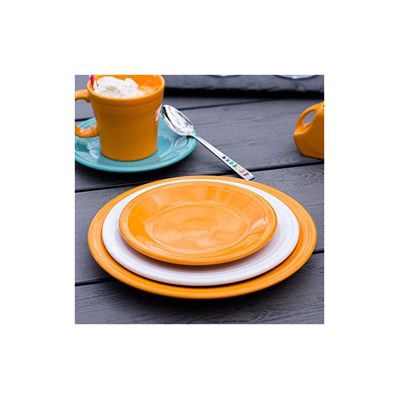 Fiesta 7.25" Round Salad Plate, Butterscotch