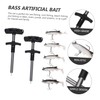 BESPORTBLE 7pcs Fishing Hook Remover Tool with Ergonomic Handle Vivid