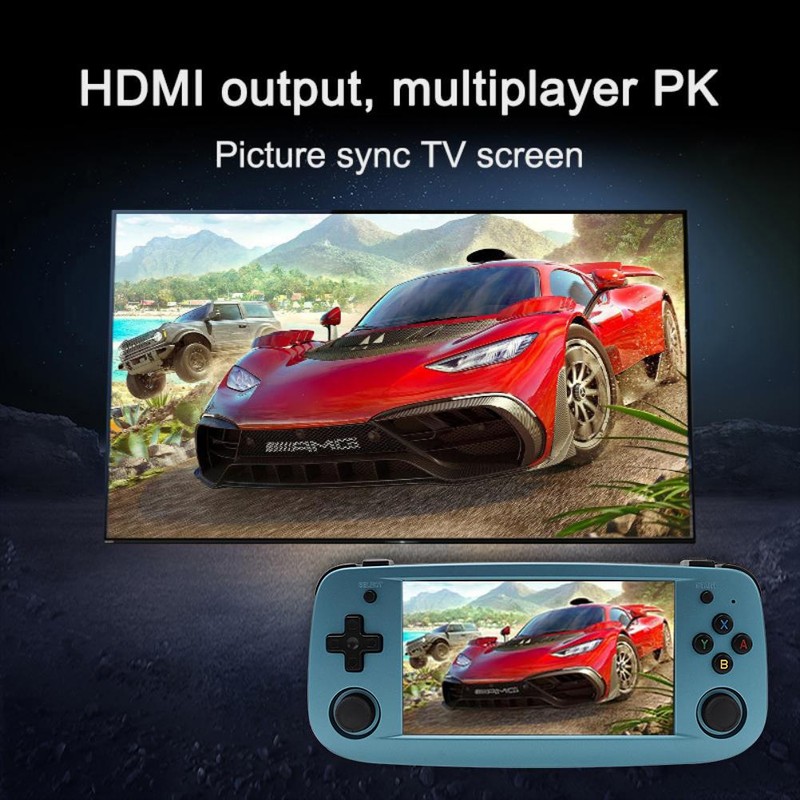 RG503 Handheld Game Console 64G/128G TF Card Support Wifi Function