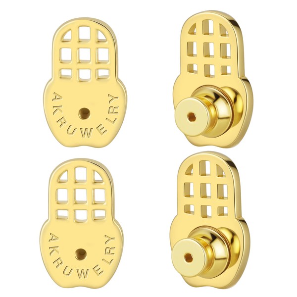 Earring Backs Replacements, AKRUWELRY Durable Fruit Shape Earring Backs for