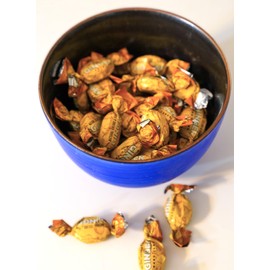 Ginger Candy - 100 Fresh Individually Wrapped Pieces of Sweet and Spicy Hard Sucking Candy