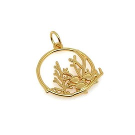 Ocean View Pendant - Color: Gold