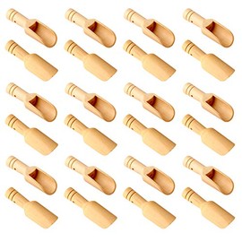 Mini Wooden Spoonsï¼Mini Bamboo Spoons for Bath Salts, tea scoop, Washing Powder spoonï¼wooden candy spoon