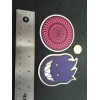 Unbranded 2 SPITFIRE WHEELS purple New-school SKATE skateboard STICKERS LOT