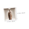 Operitacx 1 Set Elegant Vase Wall Stickers for Home and