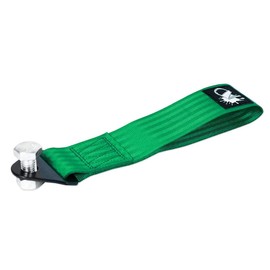 Auto-Dress Racing Tow Loop, Load Capacity 3t, Racing Hook Tow Strap (Green)