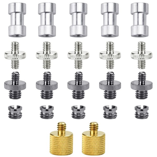 WENRERO Camera Screws Adapter Set Tripod Screws Camera Mount Screws