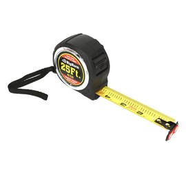 Big Horn 19643-5Pk 25 Ft. Compact Auto Lock Tape Measure with Magnetic Hook - Pack of 5