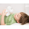 LumiPet Hippo Kids Night Light, Huggable Nursery Light for Baby