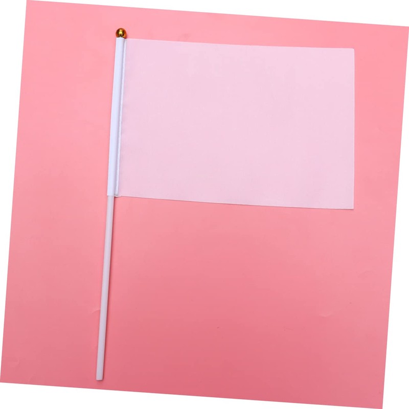 Kisangel 3sets Hand-cranked Flag Waving Banner Commanding Referee Flag Ideal