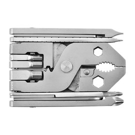 25 in 1 Foldable Pliers Stainless Steel Multifunctional Compact Pliers Screwdriver Multi Tool for Home Outdoor