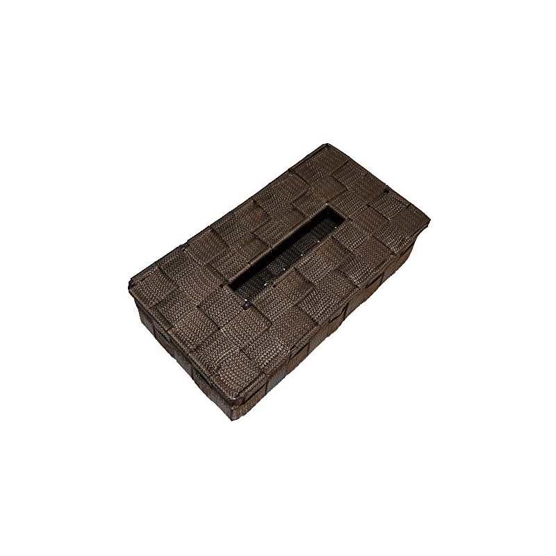 Chidori Sangyo PP Basket Tissue Case 58-75DBR Brown W10.2 x