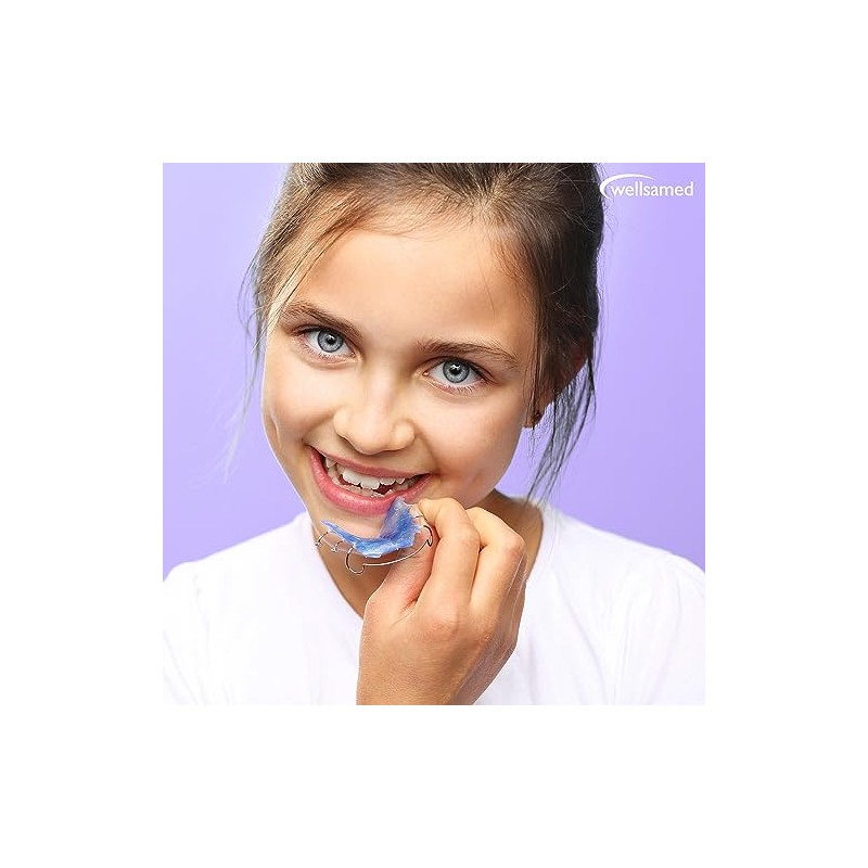 Wellsamed KFO Classic Black Rail Box for Storing Braces or