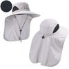 Quasarion Safari Hat, Sun Hat, Wide Brim, Windproof, Sun Protection,