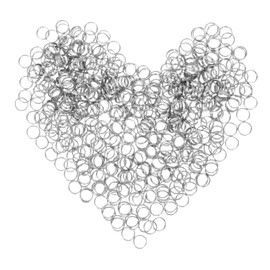 DOITOOL 500pcs Jewelry Making Clasps Open Jump Rings for Keychains Bracelets Earrings and Pendants Secure Connector Closures for DIY Crafts Color Wire Thickness