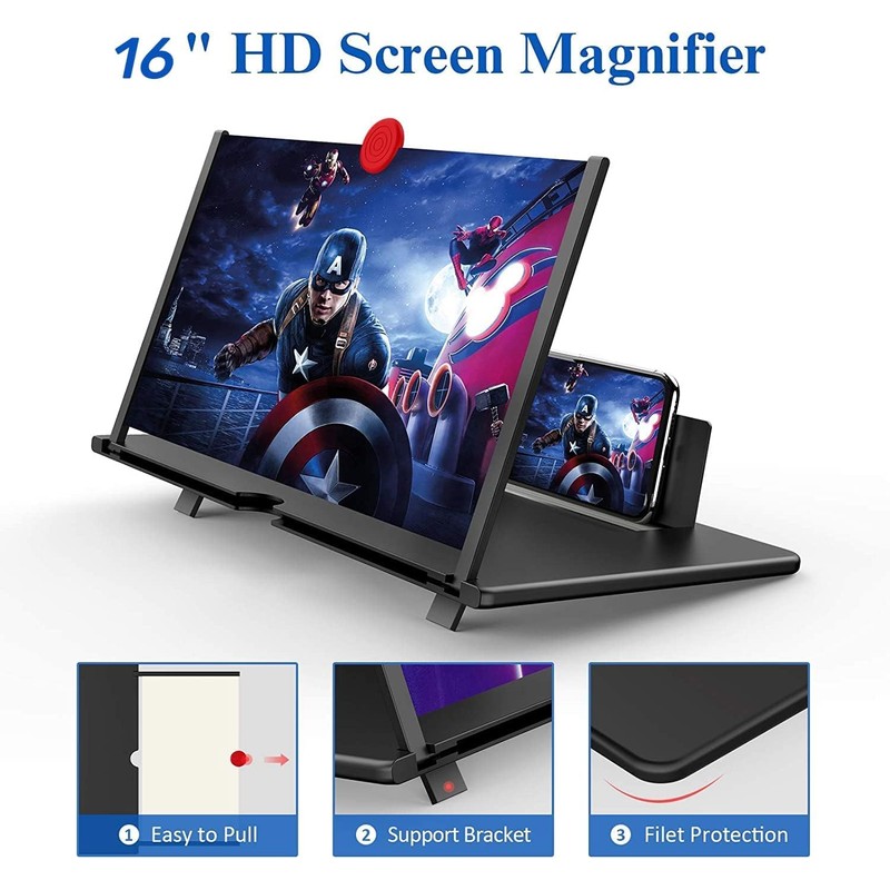 16" Screen Magnifier for Cell Phone – 3D HD Magnifing