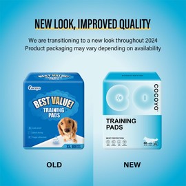 COCOYO Best Value Training Pads, 28" by 34" XL, 80 Count,Blue and White