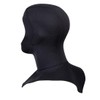 Diving Hood 3mm Neoprene Material Surf Hood Unisex Black Shoulder