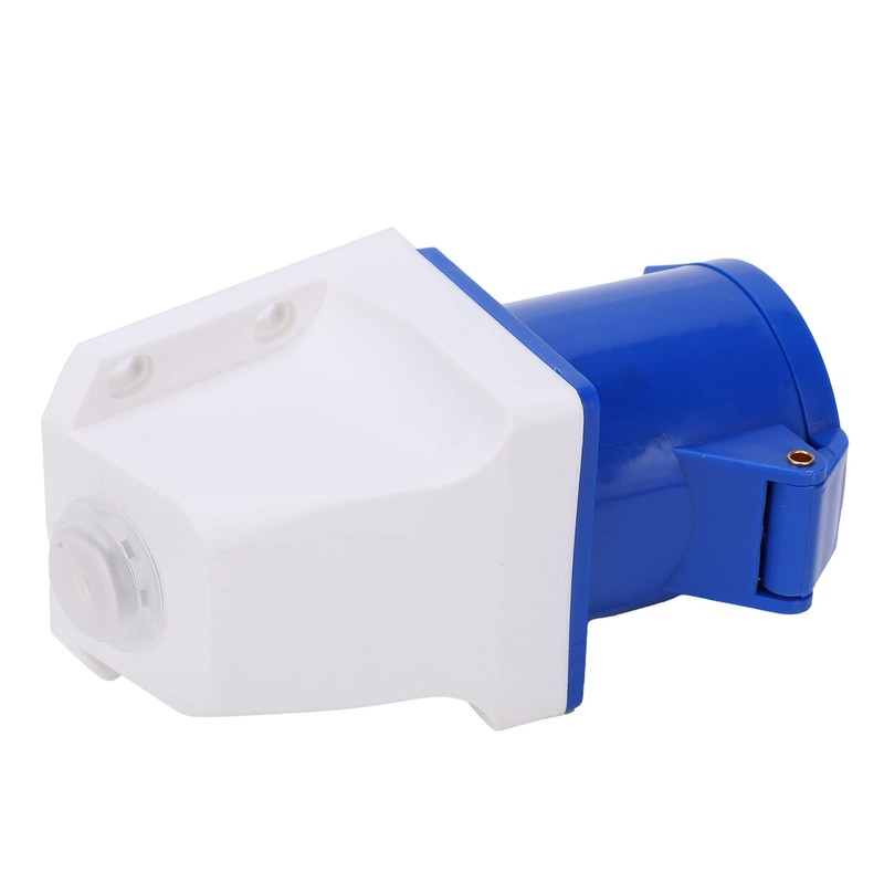 3-Pin 1-Phase Industrial Socket 32A 220-250V Explosion-proof Open ABS Socket