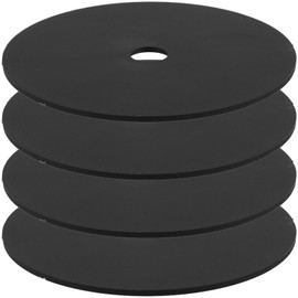 Alipis 4pcs Toilet Brush Cover Accessories, Odor Blocking Splash Proof Lid, Easy to Install and Replace, Pp Material, Fits Most Toilet Brushes, Keeps Bathroom Fresh