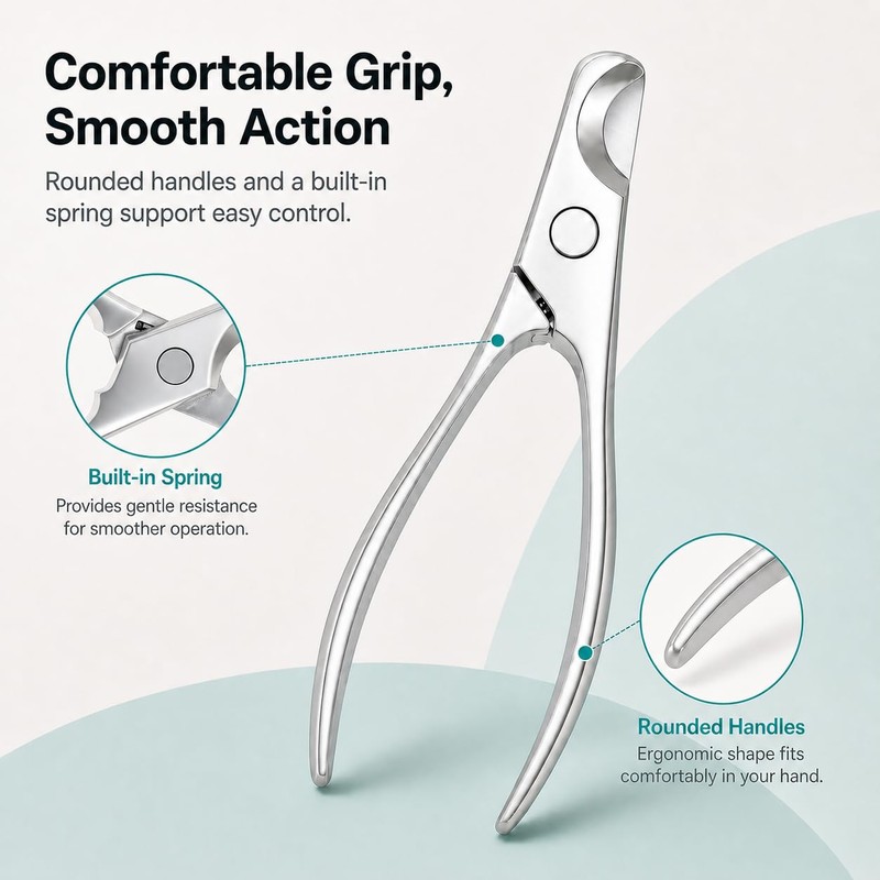 capasin Heavy Duty Large Dog Nail Clippers for Thick Nails,
