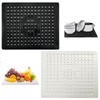 Sink Protector Mat, 2 Pcs Kitchen Sink Mat, 31 x