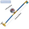 R1234YF Charge Hoses Kit, R-1234YF Charging Hose and Gauges, R1234YF