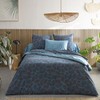 Printed Bamboo Fitted Sheet, Iris, 160 x 200 cm, Origin