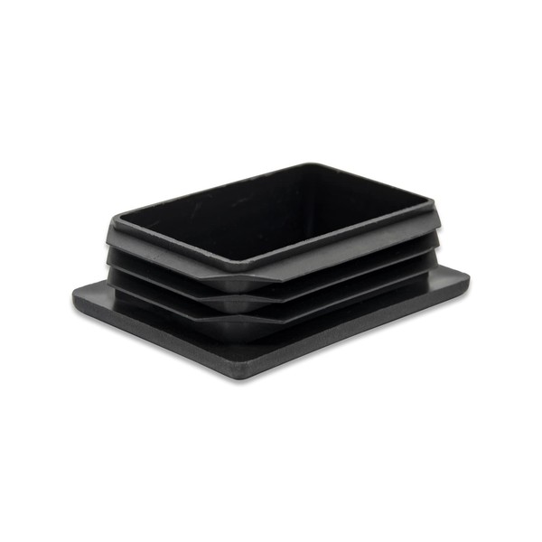 Flyshop 4 Pack Rectangle Plastic Tube Chair Glide Insert Finishing