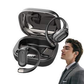 Open Ear Earbuds,Stereo Wireless Headphones | Portable Players for Women Kids Sports Running Swimming Game Streaming Live Translation