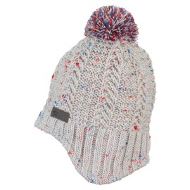 Sterntaler Unisex Children's Hat Baby Inkastrick Hat with Bobble, beige