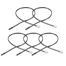 sourcing map 5K NTC Thermistor Probe 15.7 Inch Epoxy Sensitive Temperature Sensor Pack of 5