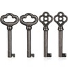 Skeleton Keys, 4-Pack KY-2AB KY-3AB Skeleton Key Replacement for Antique
