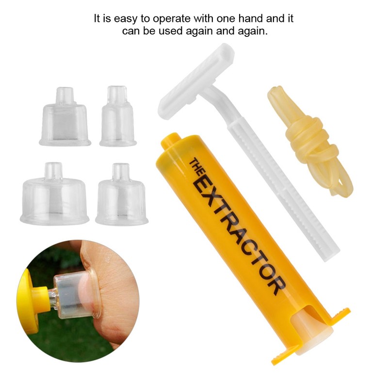Vacuum Venom Extractor Outdoor Snake Poison Bee Venom Blood Extractor