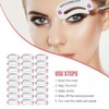 Eyebrow Stencils Kit, 24PCS Reusable Eyebrow Stencils Reusable Eyebrow Template