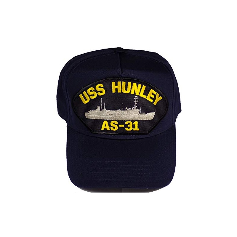 EC USS Hunley AS-31 HAT - Navy Blue - Veteran