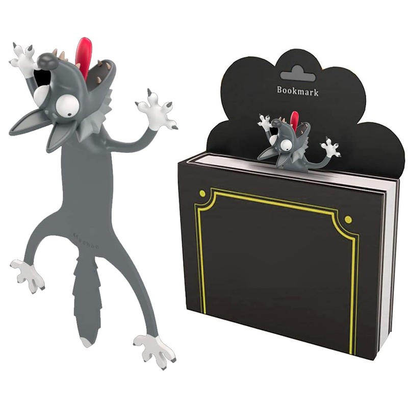 Funny 3D Cartoon Animal Bookmark Cartoon Bookmark with Flat Body