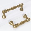 POVEFONK 10 Pack 5 inch Champagne Bronze Kitchen Cabinet Handles